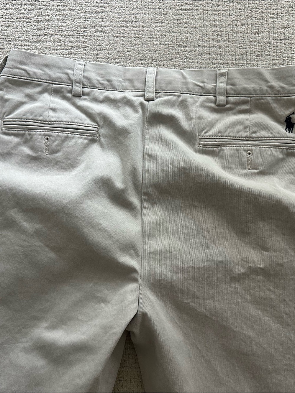 Vintage Polo Ralph Lauren Ethan Pleated Chino Pants -size 34/30 - Picture 8 of 11